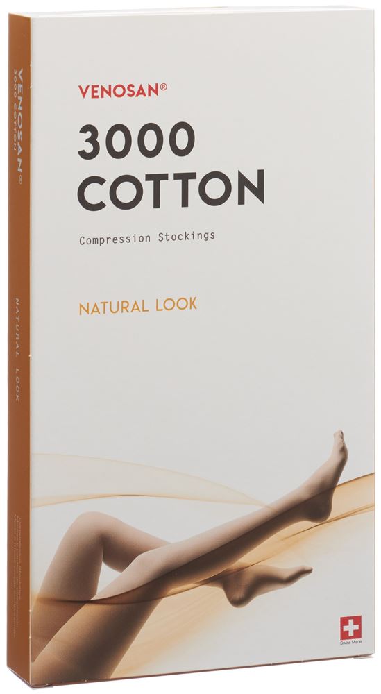 VENOSAN 3002 A-DH KKL2 L Court Beige 1 Paire | Compression Médicale