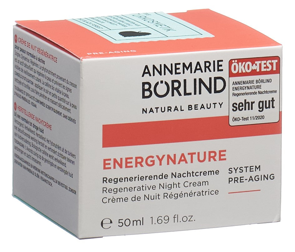 BORLIND ENERGYNATURE Crème Nuit Régénérante 50ml | Régénération