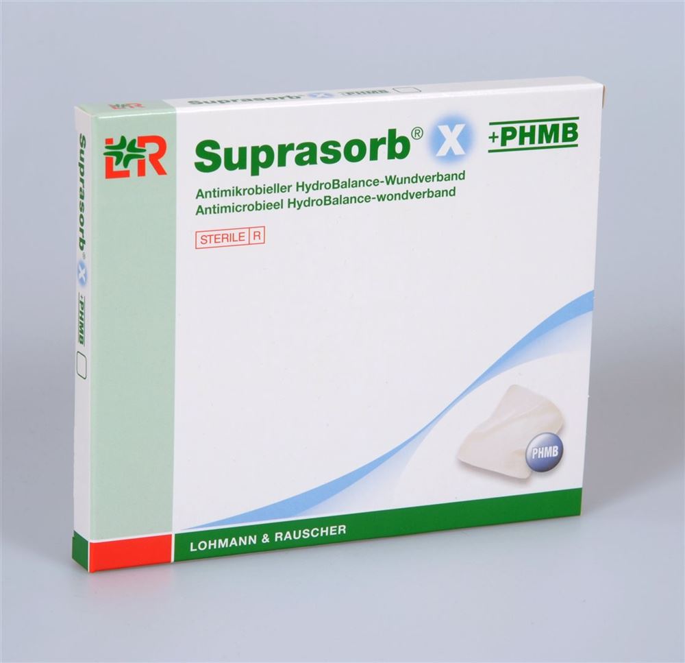 SUPRASORB X+PHMB Pansement 14x20cm | 5 pièces