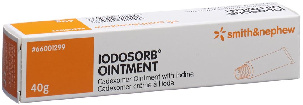 IODOSORB Pommade 40g | Soin des plaies