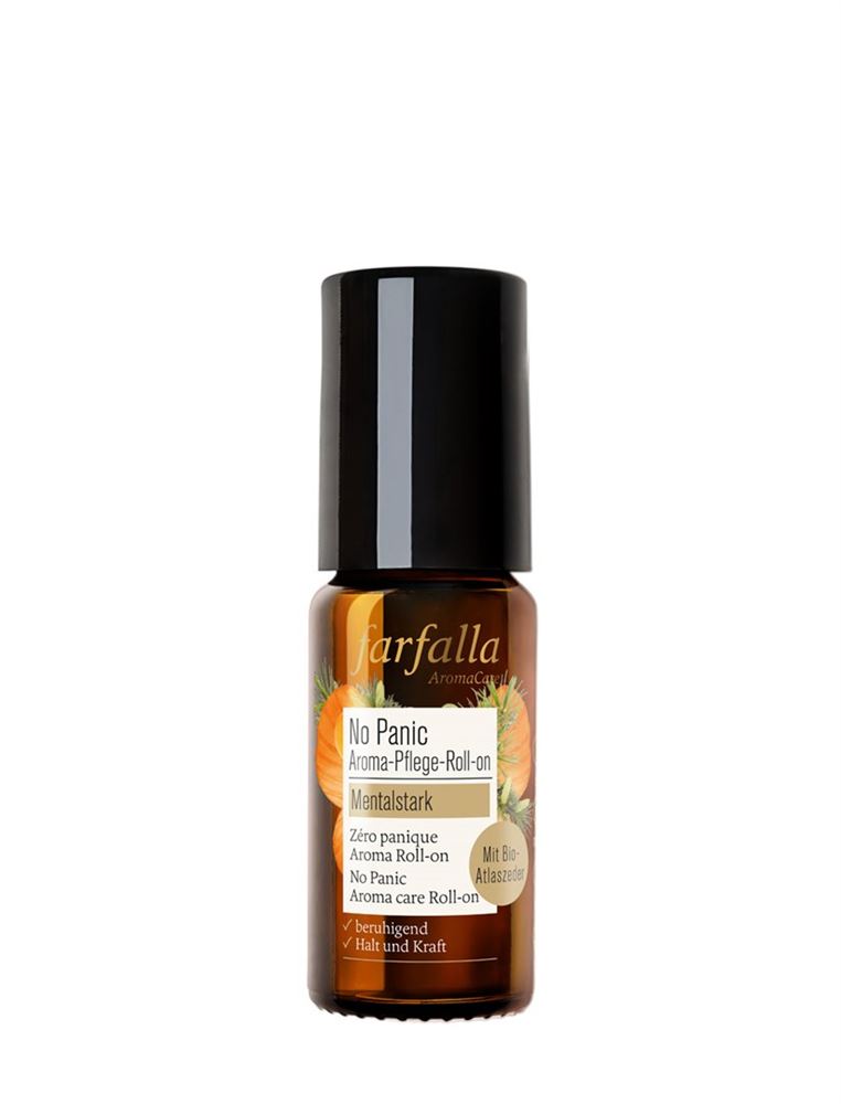 FARFALLA Aroma Roll-on Zéro Panique 10ml | Calme Immédiat