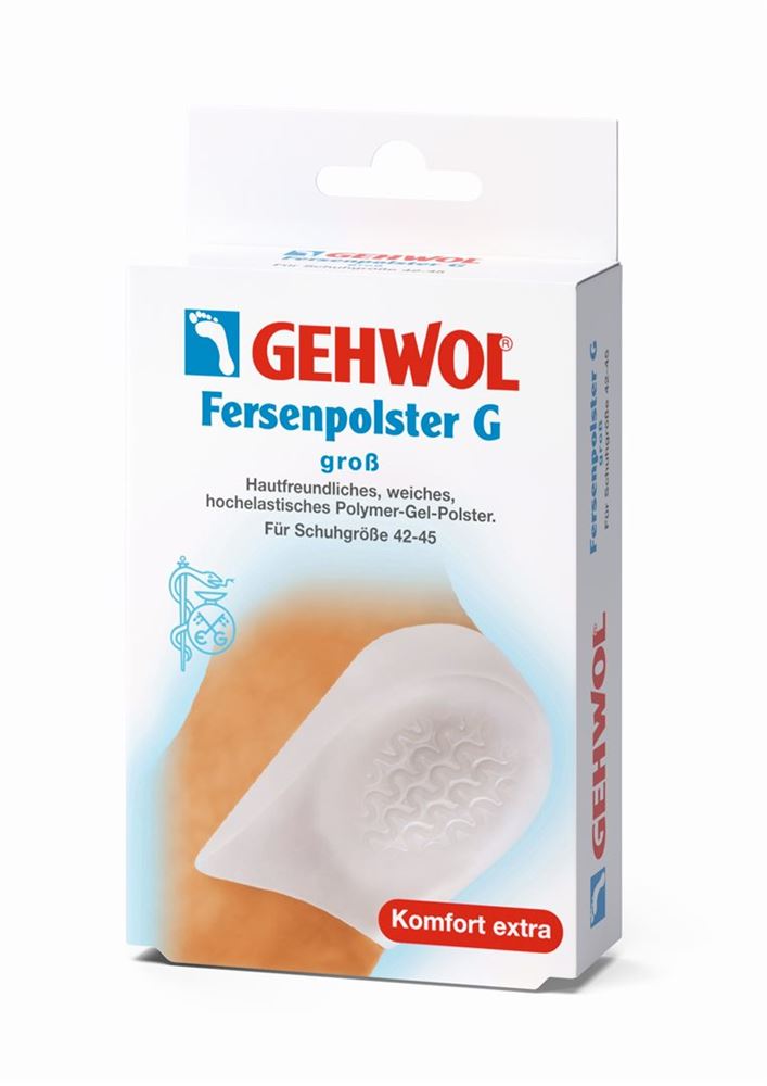 GEHWOL Fersenpolster G Gelwellen Gross | 1 Paire