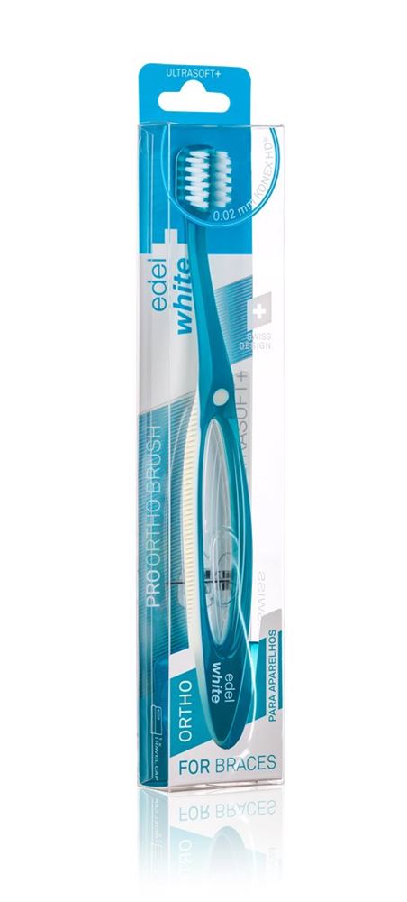 EDEL+WHITE Pro Ortho Brosse à dents | Orthodontie
