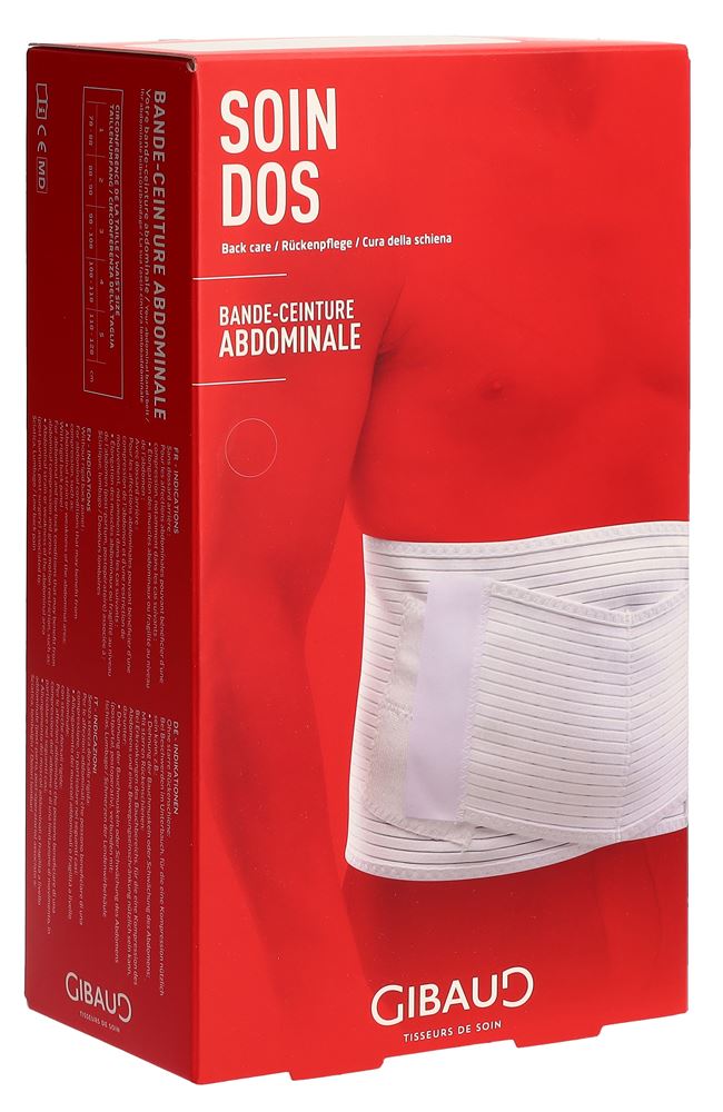 GIBAUD Ceinture Abdominale Gr4 | 108-118cm