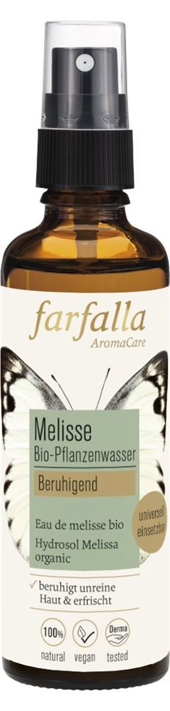 FARFALLA Eau de mélisse Bio Spray 75ml | Calmant
