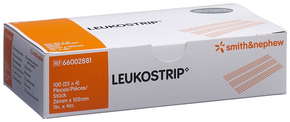 LEUKOSTRIP 26mmx102mm | 100 pièces