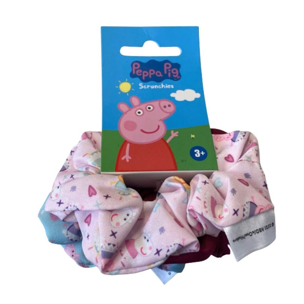 HERBA Kids Scunci Peppy Pig | 3 pièces