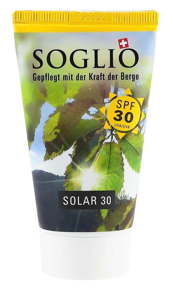SOGLIO Solar 30 Crème Solaire 35ml | Protection UV