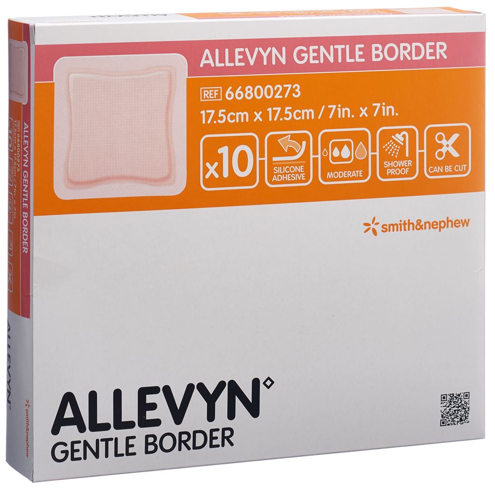 ALLEVYN GB Pansement 17.5x17.5cm | 10 pièces