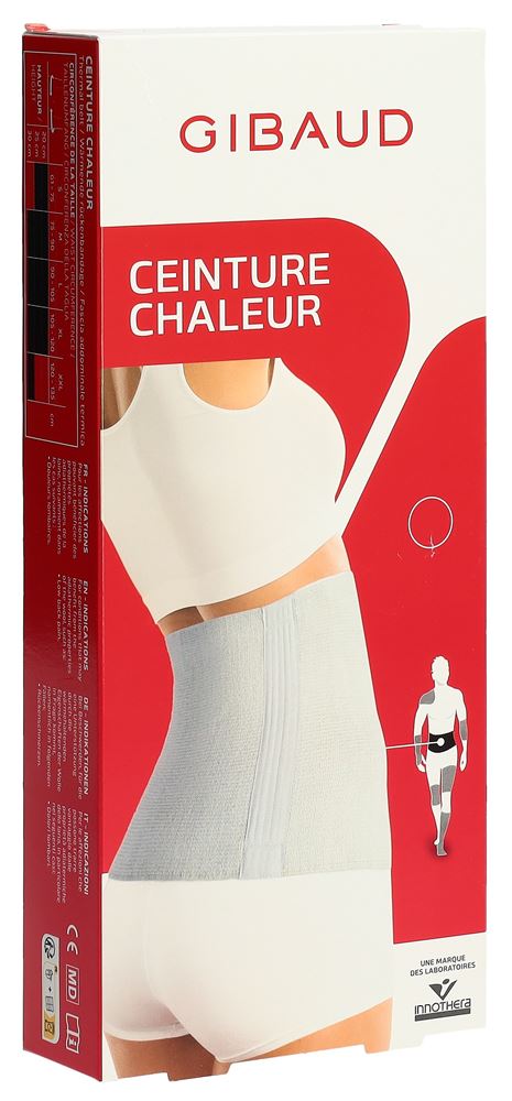 GIBAUD CHALEUR Ceinture L 25cm Écru | Chaleur