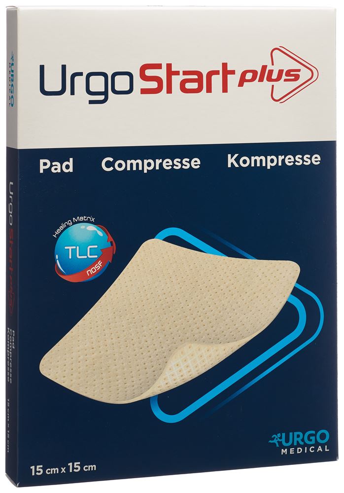 URGOSTART Plus Compresse 15x15cm | 10 pièces