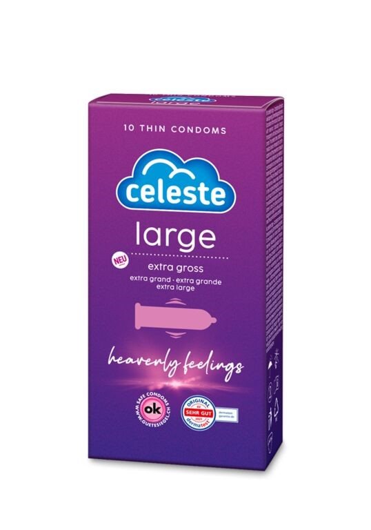 CELESTE Préservatif Large 10 pièces | Confort
