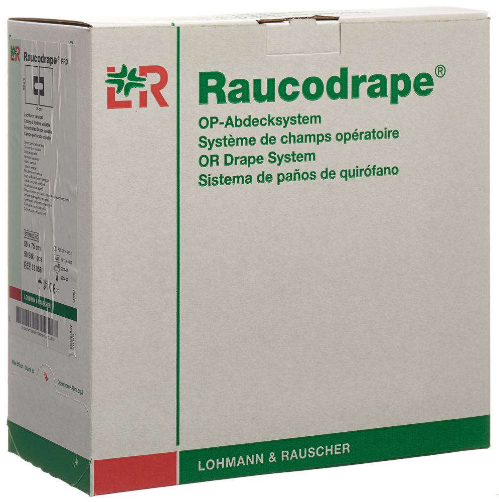 L+R Drap Trou 50x75cm adhésif 50 pièces | Pratique