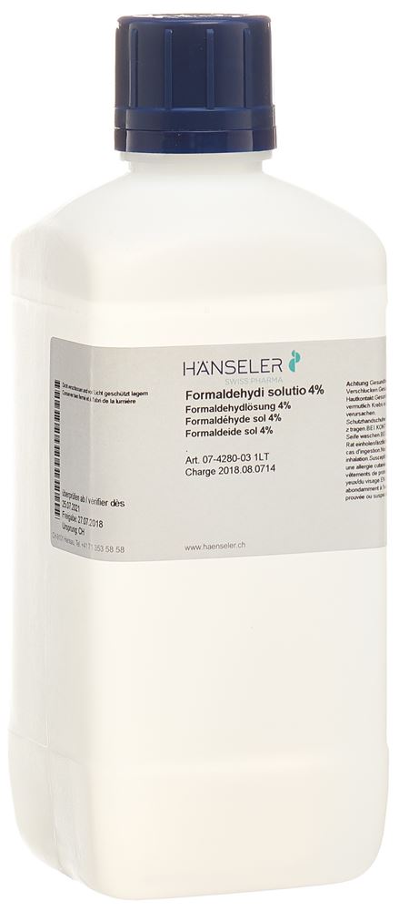 HANS Solution de formaldéhyde | 4% 1 litre