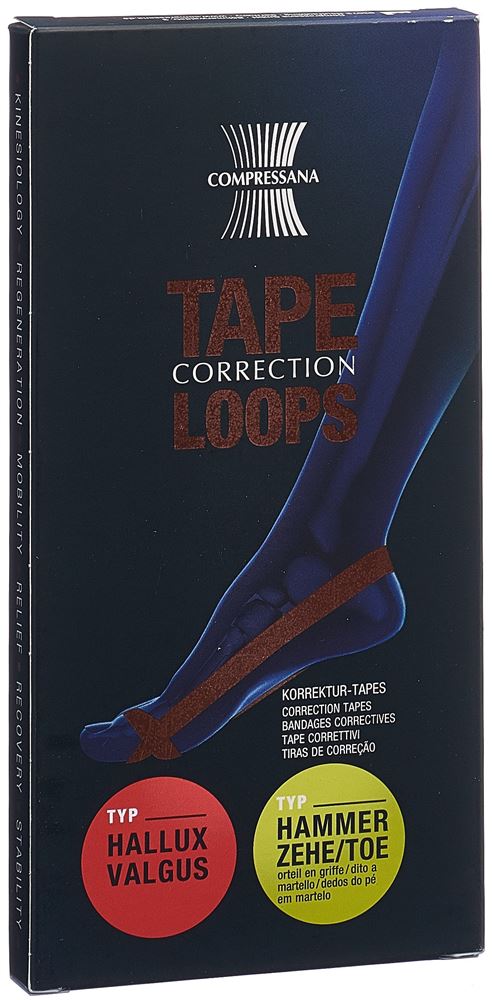 COMPRESSANA TAPE LOOPS GrVII diamant 1 Paire | Compression