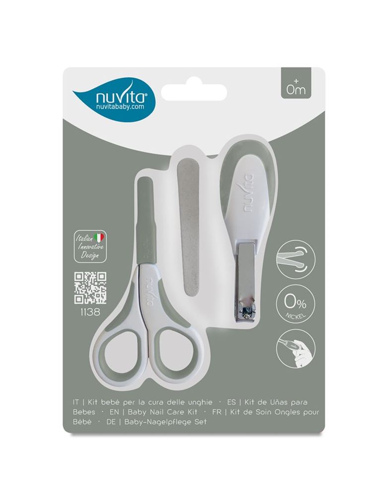 NUVITA Set Manucure Bébé Vert | Soin