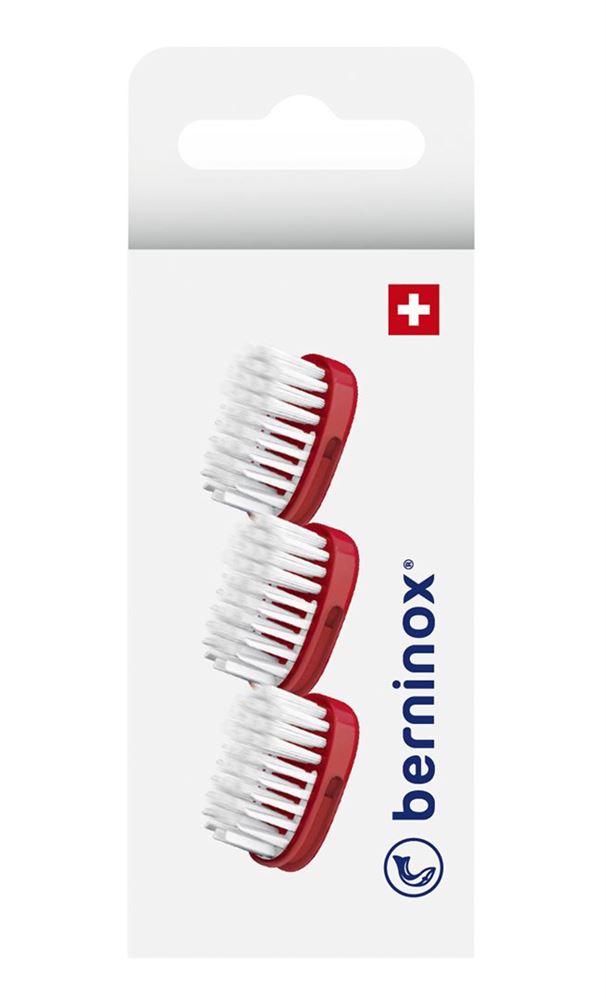 BERNINOX Têtes Rouge Super Soft 3 pièces | Confort Supérieur