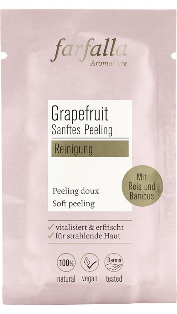FARFALLA Peeling Doux Grapefruit 7ml | Éclat Naturel