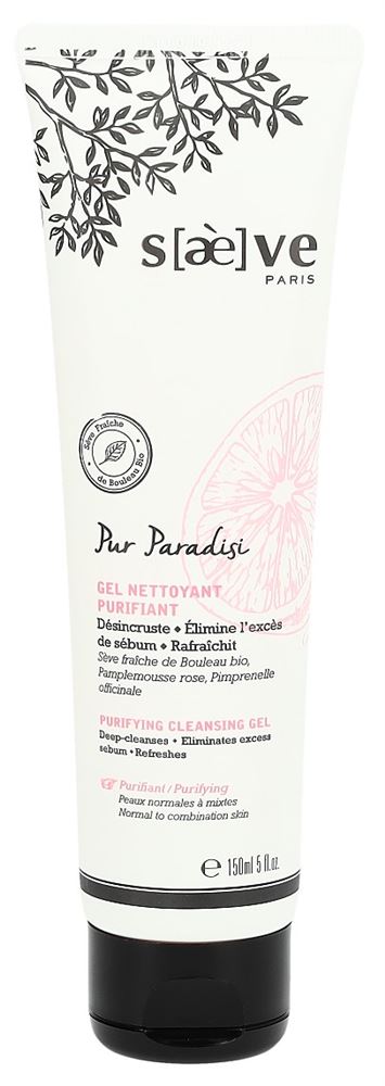 SAEVE Pur Paradisi Gel Nettoyant | Nettoyage Profond 150ml