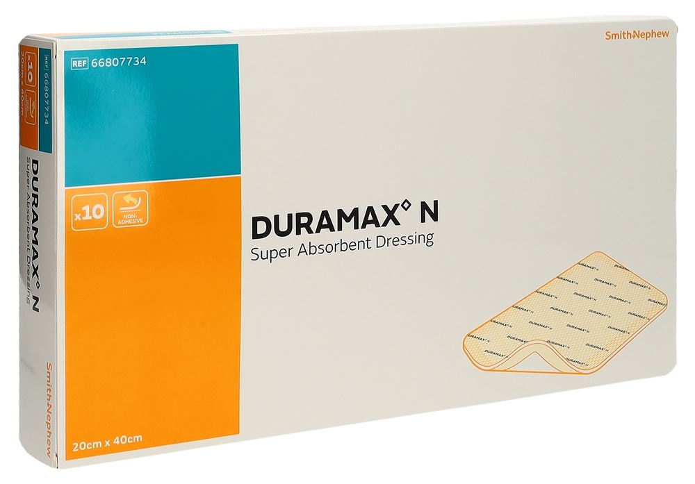 DURAMAX N Superabsorbant | 20x40cm, 10 pièces