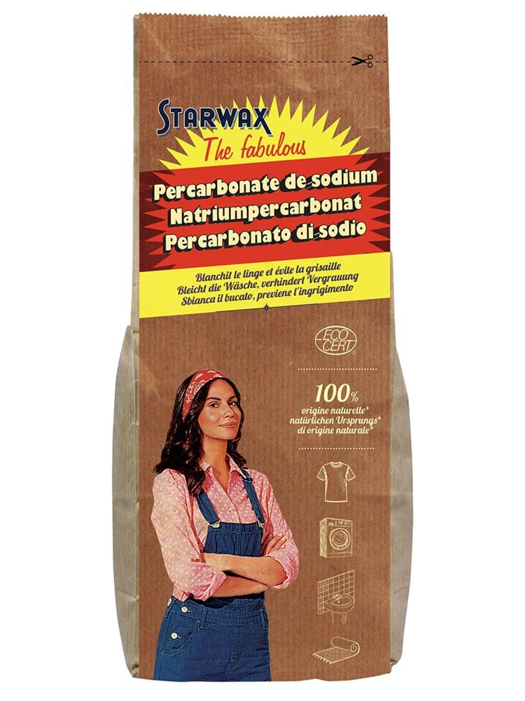 STARWAX Percarbonaté de Soude Poudre 1kg | Blanchissant Écologique