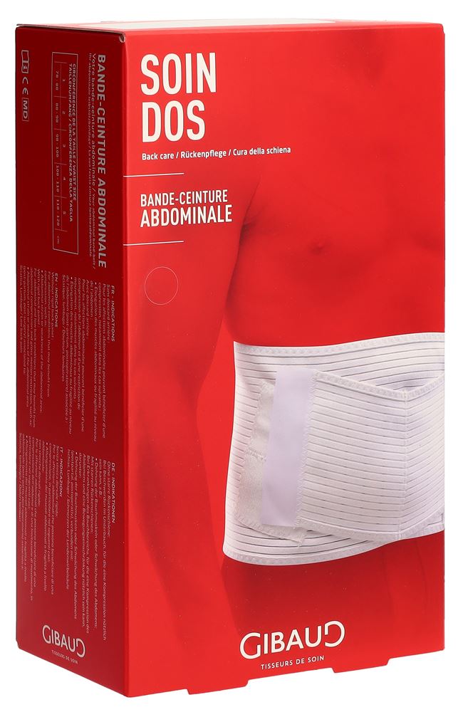 GIBAUD Ceinture Abdominale Gr1 | 78-88cm