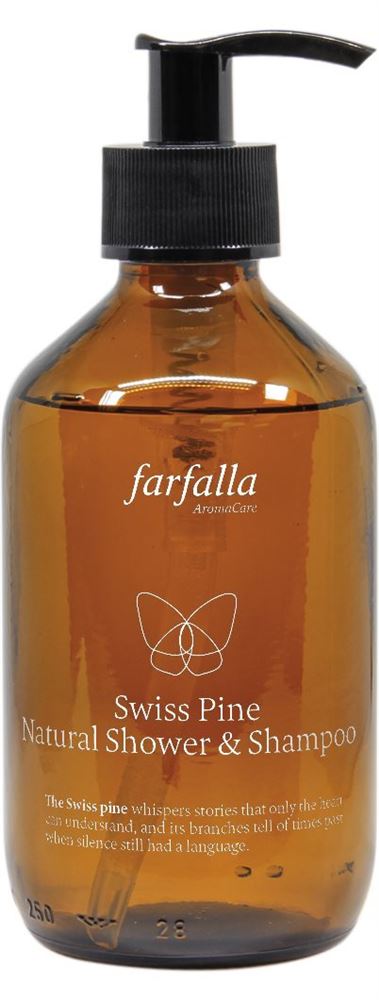 FARFALLA Swiss Pine Douche &amp; Shampoing 250ml | Corps
