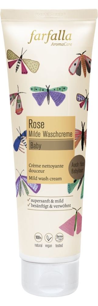 FARFALLA Baby Crème Nettoyante Douceur Rose 145ml | Douceur