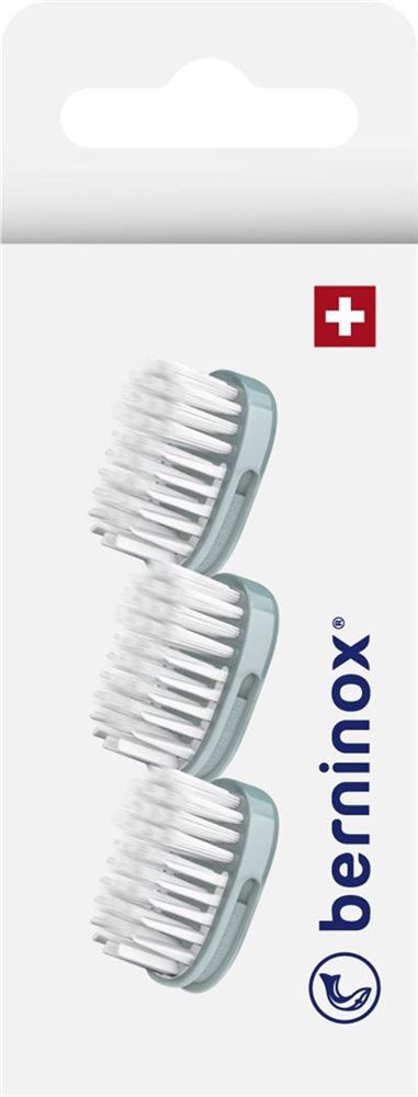 BERNINOX Têtes Vert Iceberg Soft 3 pièces | Douceur Maximale