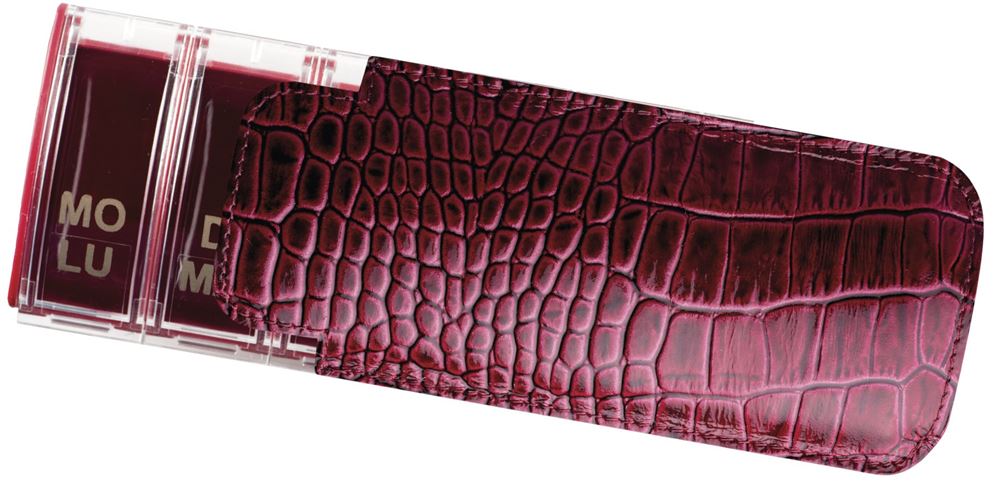SUPAIRBOX Doseur Hebdo 1x7 DeLuxe Bordeaux | Organisation