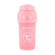 TWISTSHAKE Biberon Anti-Colique 180ml Rose Pastel | Anti-Colique