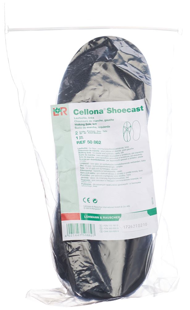 CELLONA Shoecast Gr2 Gauche 39-42 | Protection Pied