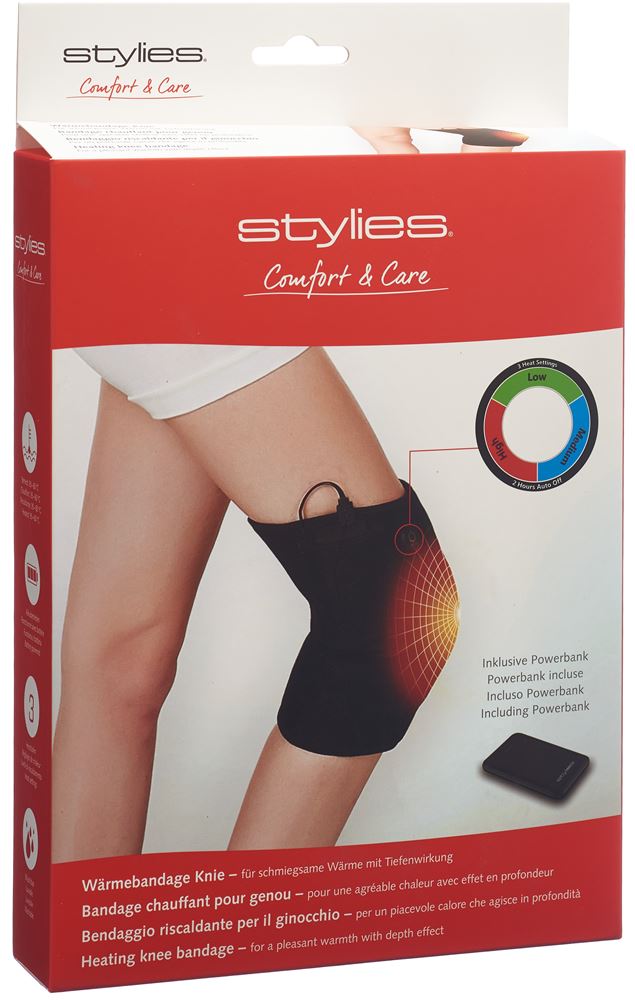 STYLIES Bandage Chaleur Genou | Douceur