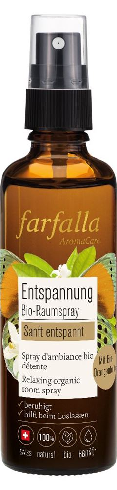FARFALLA Spray Ambi Bio Fleur Orang Déspr 75ml | Douceur