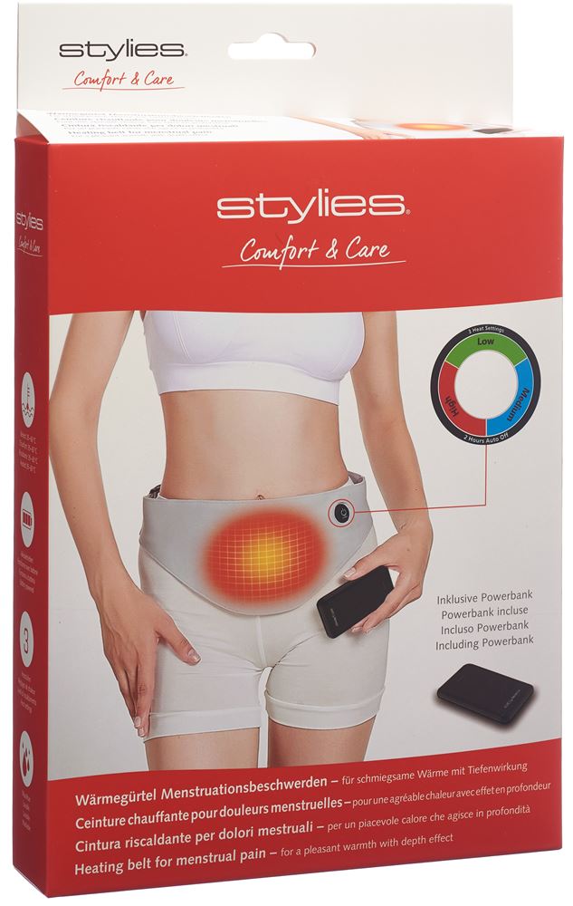 STYLIES Ceinture Chaleur Menstruations | Bien-être