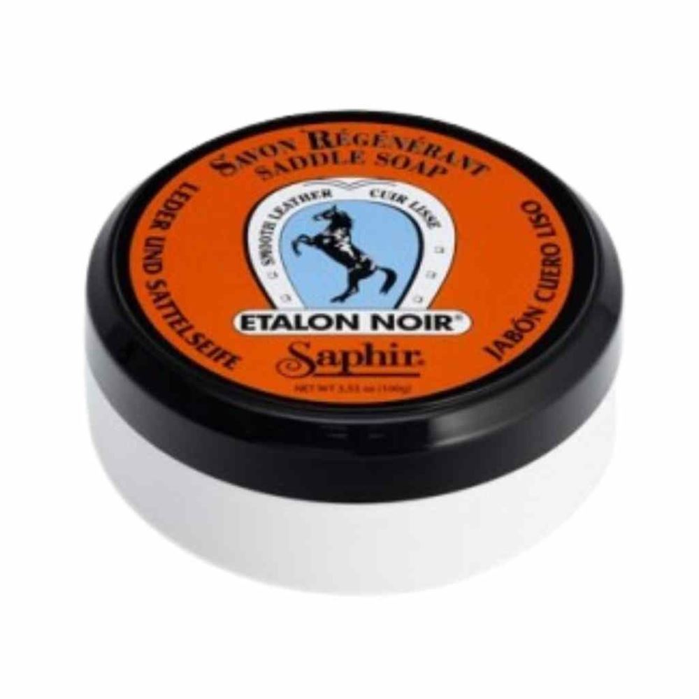 SAPHIR Savon Cuir Étalon Noir 100ml | Nettoyage
