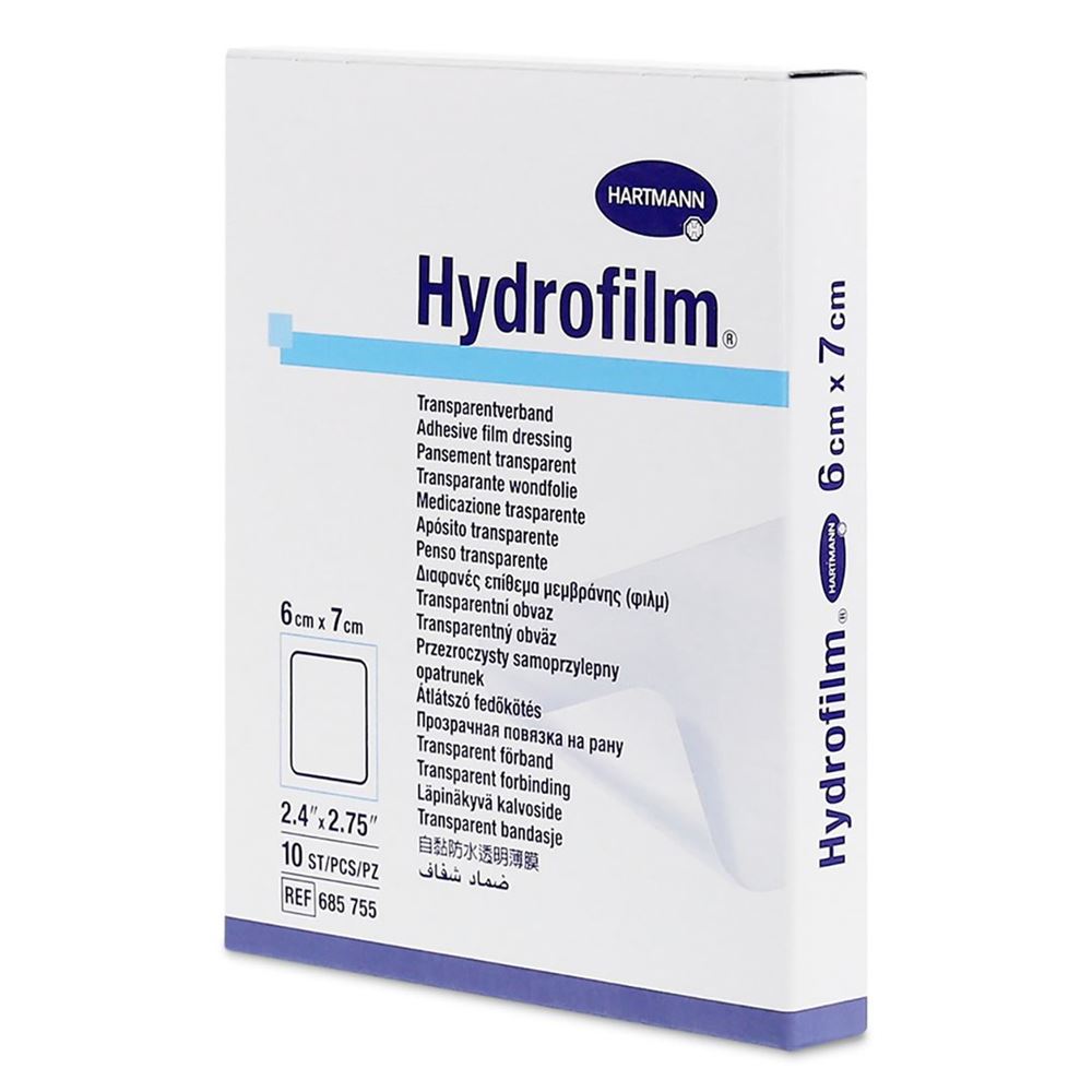 HYDROFILM Transparent Pansement 12x25cm | 25 pièces