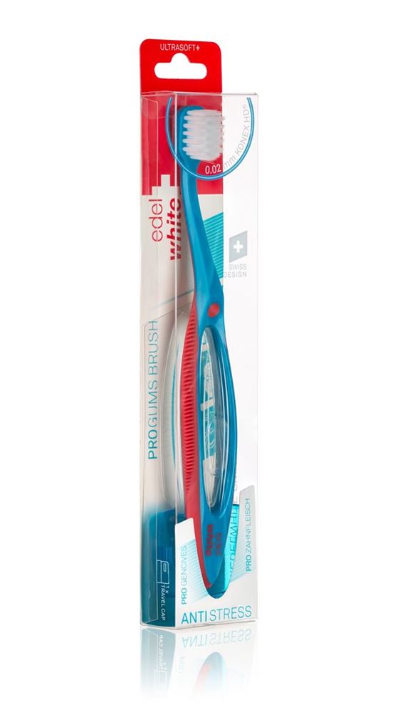 EDEL+WHITE Pro Gums Brosse à dents | Soin gencives