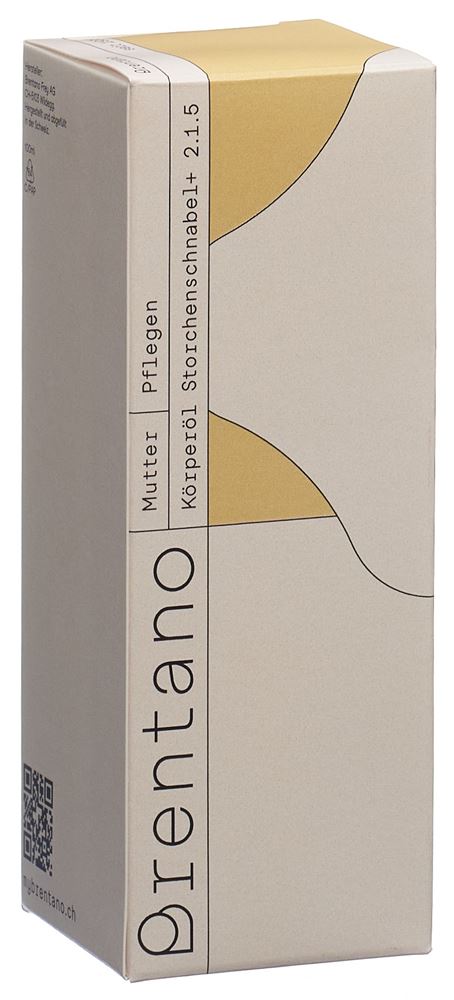 BRENTANO Huile Corps Storchenschnabel+ | 100ml