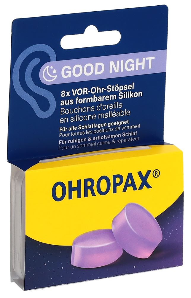 OHROPAX Silicon Good Night Bouchons d&