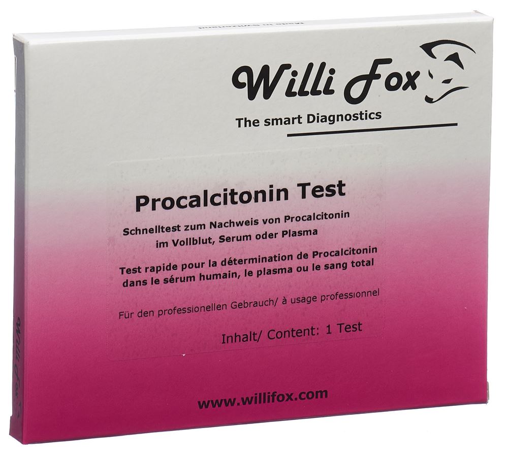 WILLI FOX Test Procalcitonine | Diagnostic Rapide