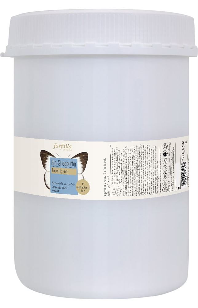 FARFALLA Bio-Sheabutter Hydratation 1000g | Corps