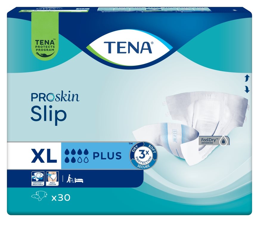 TENA Slip Plus XL Protections 30 pièces | Sécurité