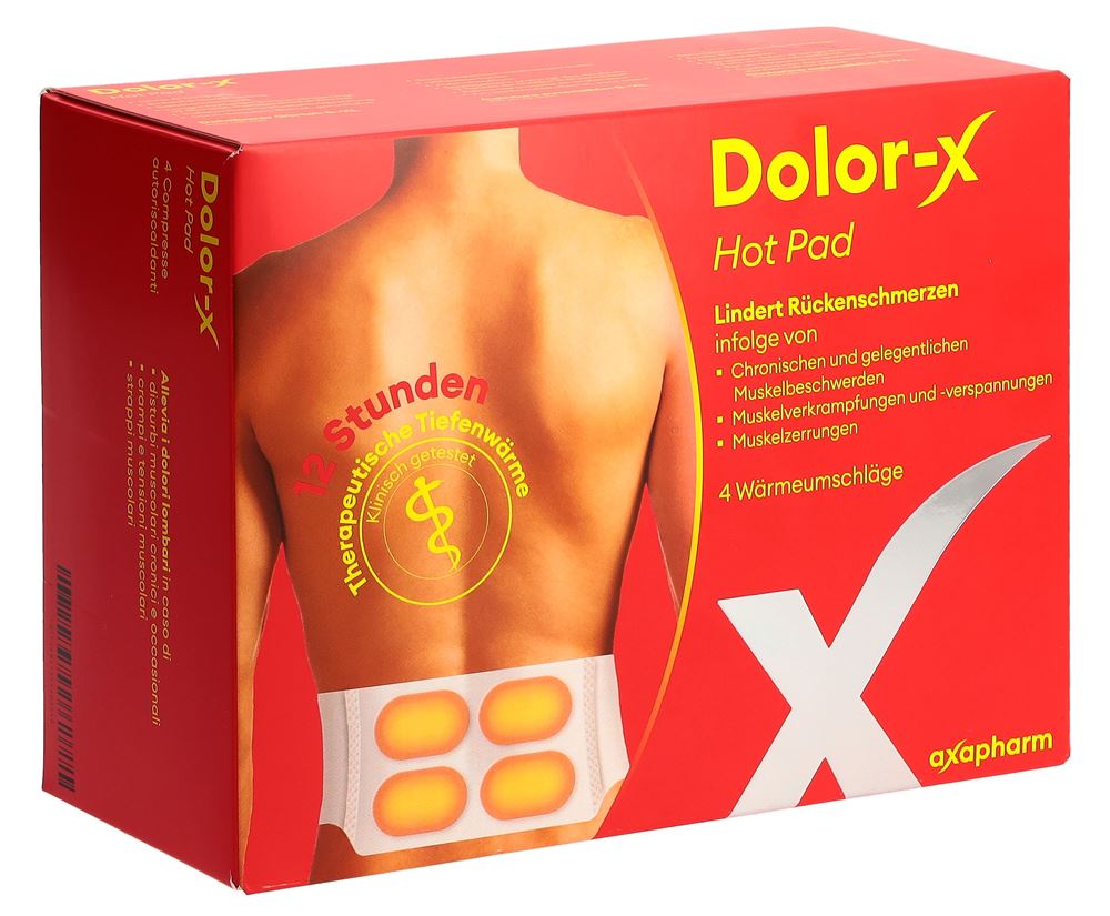 DOLOR-X Ceinture Auto-Chauffante | 4 pièces