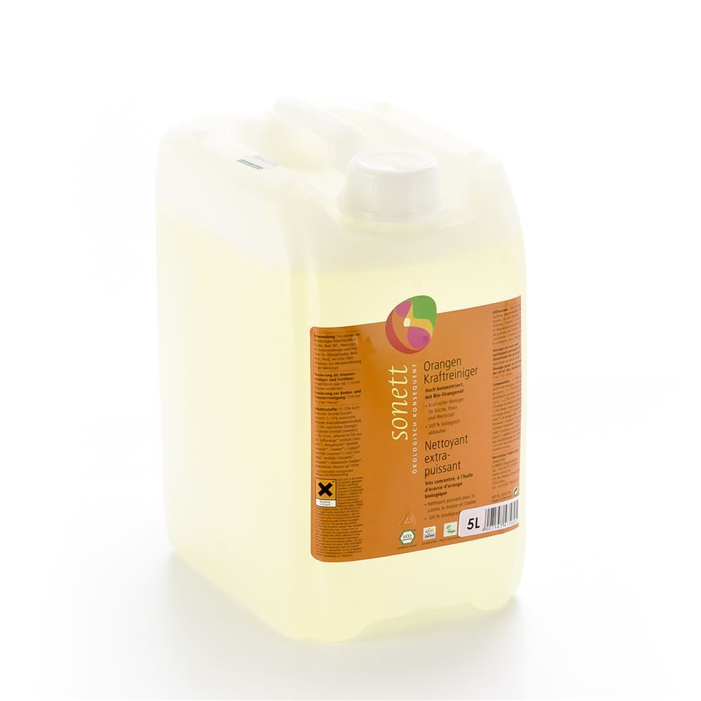 SONETT Nettoyant Orange Kraft 5L | Puissant Dégraissant