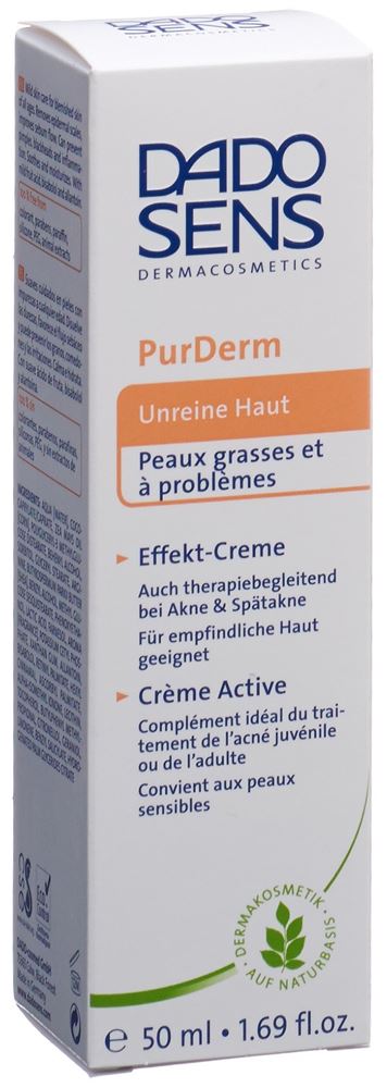 DADO SENS PurDerm Crème Effet 50ml | Régénérante