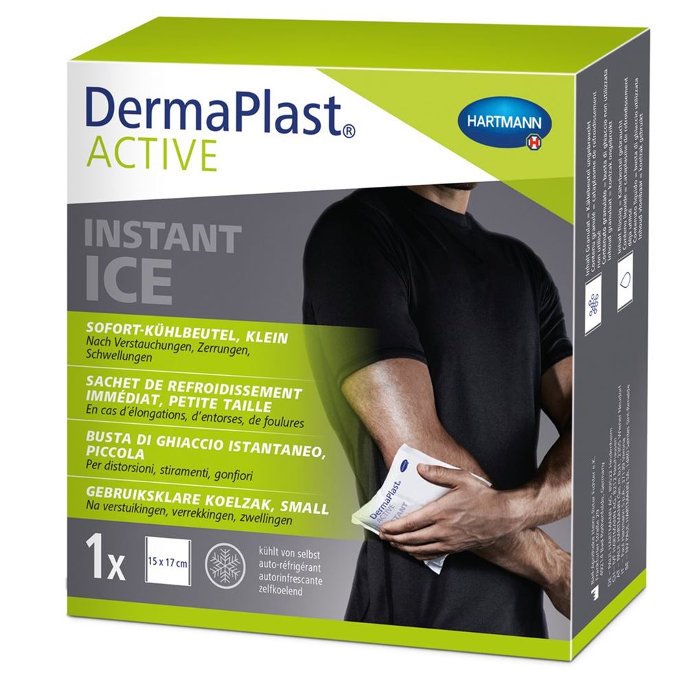 DERMAPLAST Active Instant Ice 15x17cm Compresse | Fraîcheur