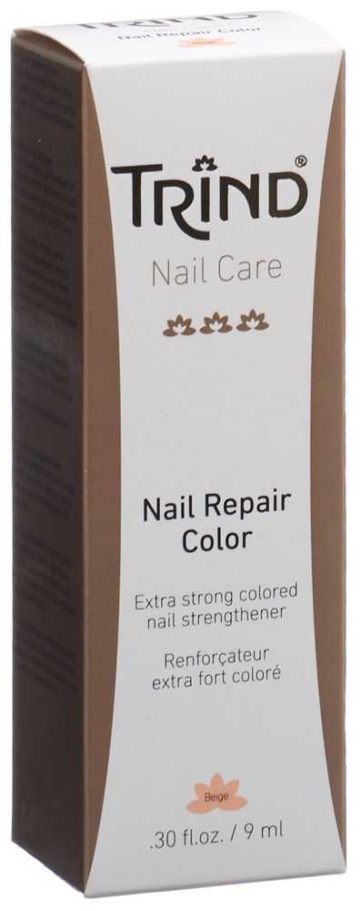 TRIND Nail Repair Durcisseur Beige 9ml | Ongles Forts
