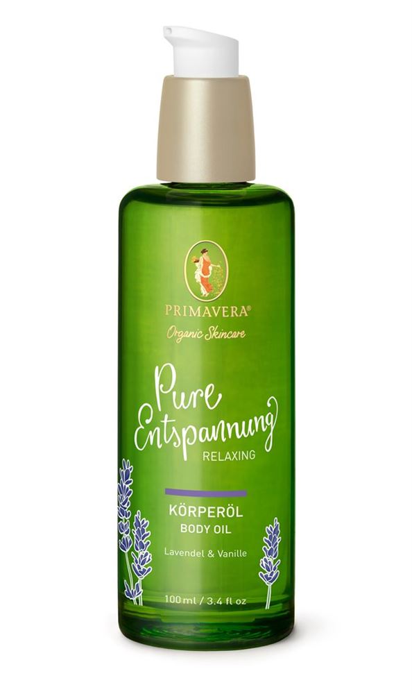 PRIMAVERA Huile Corporelle Pure Entspannung 100ml | Détente