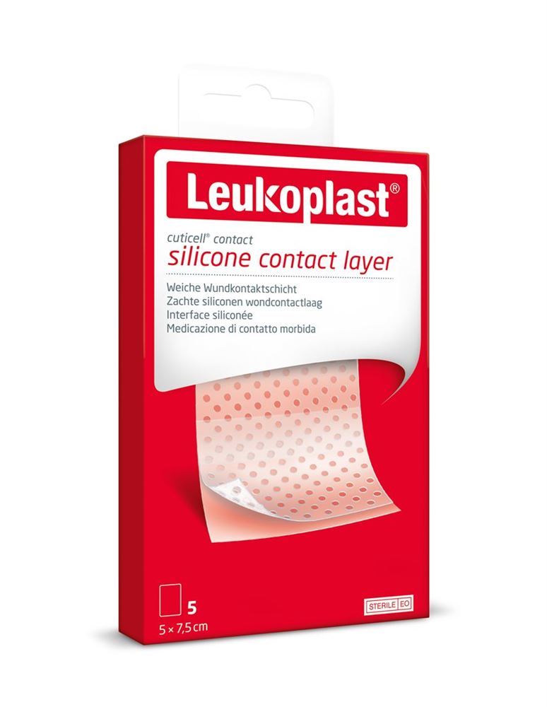 LEUKOPLAST Cuticell Contact Pansement 5x7.5cm | 5 pièces